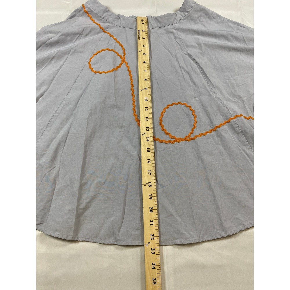 Her Universe Star Wars BB-8 Grey Embroidered Circle Skirt Medium Disneybound - Picture 6 of 8